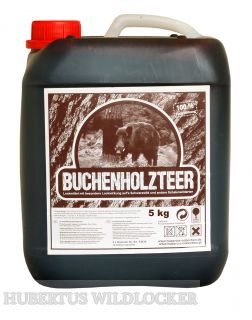 Buchenholzteer 5 kg  Kanister -Wildlockmittel HU- 93034
