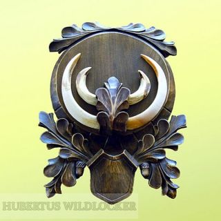 Keilerwaffenschild - Handmade Lindenholz braun HU-PD 02