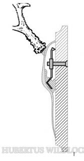 Gehrnklammern 10er Pack fr Rehbocktrophen Model Nr. K-001