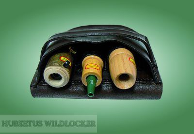Wildlockerset Hubertus Mini 3- teilig / Lederetui
