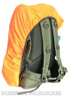 Hubertus Rucksack-Tirol m. intgr. orang. Sicherheitsberzug