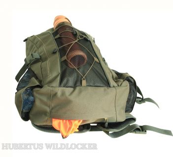 Hubertus Rucksack-Tirol m. intgr. orang. Sicherheitsberzug