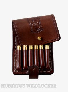 Premium Leder- Grtelpatronenetui f. 5 St. KK. BP