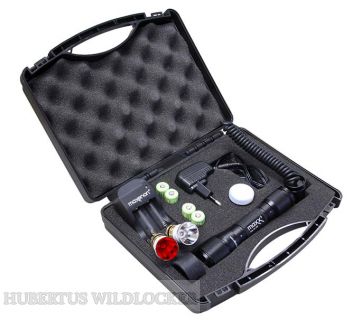 Maxenon - Wildfinderlampenset inkl. LED- Brenner rot