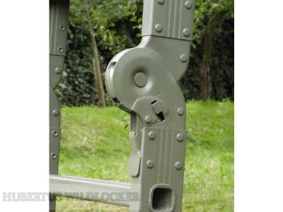 Hochsitz ALU 3m freistehend und Mobil HU-31800