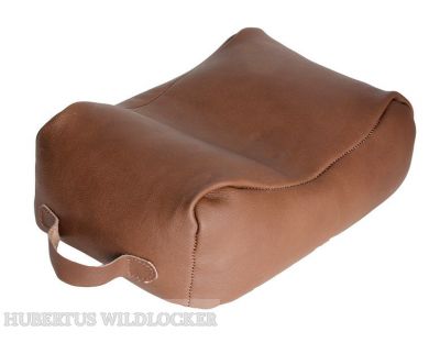 Waffenauflagekissen / Gewehrauflage XXL- Leder - befllbar