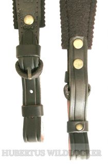 Ledergewehrriemen mit Eichenlaub