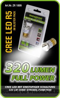 CREE LED R5 Power LED 320 Lumen / I Stufen