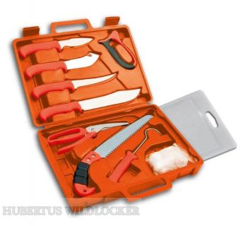 HUNTING KIT / Zerwirkset im Transportkoffer 11 Teilig