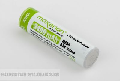 Maxenon Li-Ion Akku 18650 - 3400 mAh