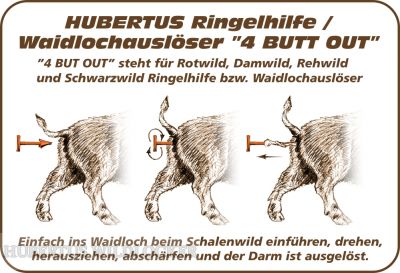 RINGELHILFE / WAIDLOCHAUSLSER  4 BUTT OUT  HUBERTUS HU-2016-2