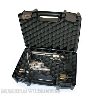 Pistolenkoffer 37,5 x 28 x 13 cm Farbe schwarz Art.Nr. HU-550001