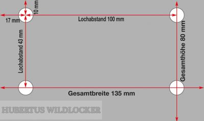 Einhebel - Schnellverschlusskupplung klappbar fr Hecktrger HU- 201720215