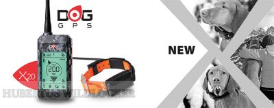 Hundeortungsgert GPS X20 - Hundeortung von DOGTRAC schwarz o. orange Reichweite ca. 20 km