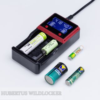 Akkuladegert / Multifunktionaler LCD Charger M2 Art. Nr. ZA-1010