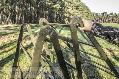 Feldsitz freistehend f.2 Personen / Sitzhhe 2,00 m Art.Nr. 190200