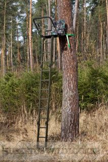 Ansitzleiter / Hochsitz ALU-MOBIL / Hhe 3,60 m Art. NR: 190360