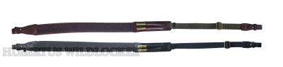 Neopren / Leder Gewehrriemen universal fr Bchsen schwarz Art. Nr.HU-170100