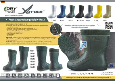 DRY WALKER BOOTS X-TRACK Art.Nr. 2018101