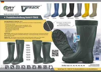 DRY WALKER BOOTS V-TRACK Art.Nr. 2018102