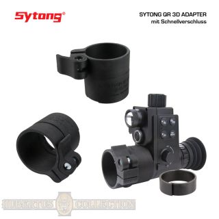 SCHNELLSPANN-ADAPTER SYTONG-QR-3D fr HT-66, HT-77, HT-88 GERTE SERIE geeignet