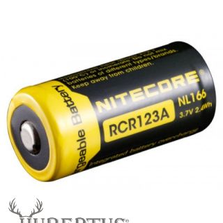 Nitecore Li-Ion Akku Typ CR123A NL166, geeignet f�r Hikmicro ThunderArt.Nr.772023
