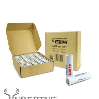 LI-ION- AKKU 18650 SYTONG NIGHT VISION PREMIUM AKKU mit 3400 mAh/PCB geschtzt Art.Nr.25007
