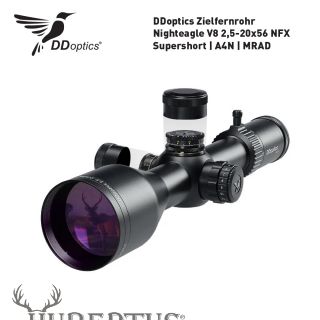 DDOPTICS-NIGHTEAGLE V8 2,5-20X56 NFX SUPERSHORT | A4N | MRAD