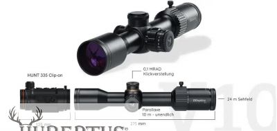 DDoptics Zielfernrohr V10 1,5-15x40 NXT MRAD | A4N