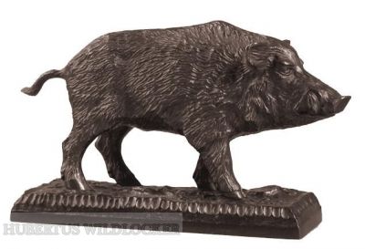 Keiler Bronzeplastik