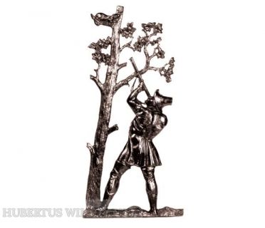 Bronzeschild mit Jagdmotiv Bronzeschild mit Jagdmotiv