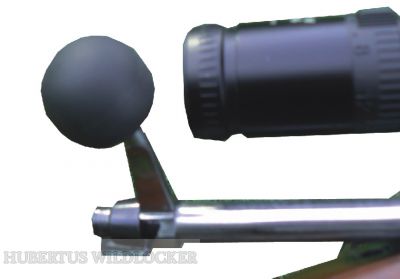 Kammerstngelgriffkugel RUBBER BALL Hubertus TACTICAL HU-GUK- 01