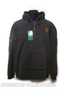 Hubertus Q-Fleece Kapuzenpullover LIMITED EDITION BK- JK 005