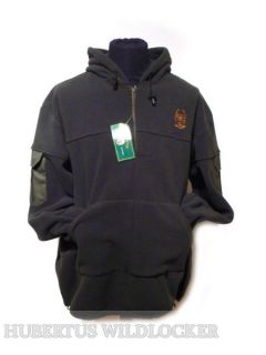 Hubertus Q-Fleece Kapuzenpullover LIMITED EDITION BK- JK 005