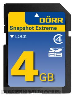 SD- Karte 4GB fr Revierkamera