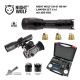 NIGHT WOLF XH-01 HD-NV FOCUS  44 mm LAMPEN IR SET 3in1, in ABS-BOX mit Lampen Zubehr