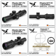DDoptics NXT V10 1-10x28 MRAD Zielfernrohr – mit iFieber ( Reichweite trifft automatische Bereitschaft )