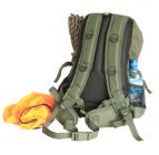 Hubertus Rucksack-Tirol m. intgr. orang. Sicherheitsberzug