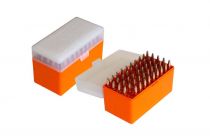 Patronenbox  X LARGE - für Büchsenpatronen orange/ transparent HU-2016401 O/T