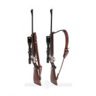 PREMIUM Gewehrriemen fr Blaser Bchsen R93 und R8  m. Etui f. 3 Bchsenpatronen Universal Art.Nr.HU-2014017