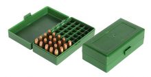 Patronenbox fr Kurzwaffenmunition Revolver. Pistolen im Kal.38 spez./45 ACP/ 40 SW HU- PBOX-04